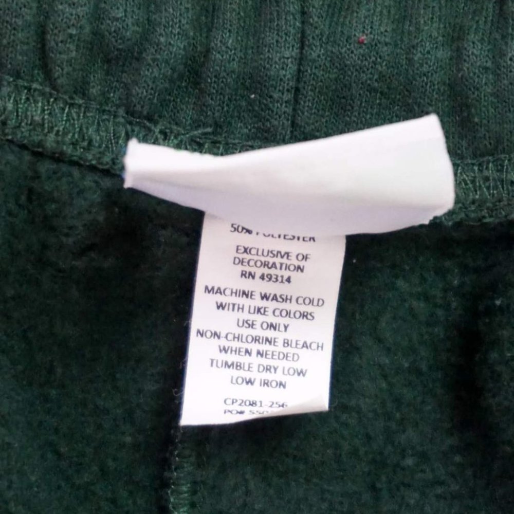 Men's Michigan State Spartans Champion Champion Eco Fleece Sweatpants XXL Green - Picture 6 of 8